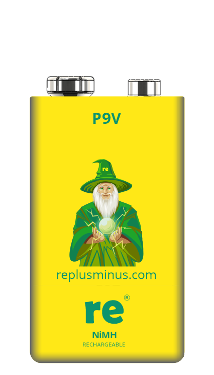 Battery size P9V